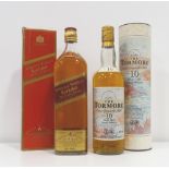 PAIR OF SCOTCH WHISKIES A pair of scotch whiskies comprising: one bottle of The Tormore 10 Year Old