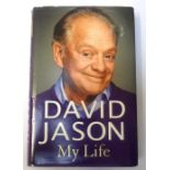 DAVID JASON SIGNED 'MY LIFE' hardback book, signed to the title page,