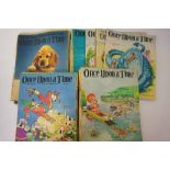 COLLECTION OF CHILDREN'S 'ONCE UPON A TIME' COLOUR MAGAZINES dated 1969 to 1972,