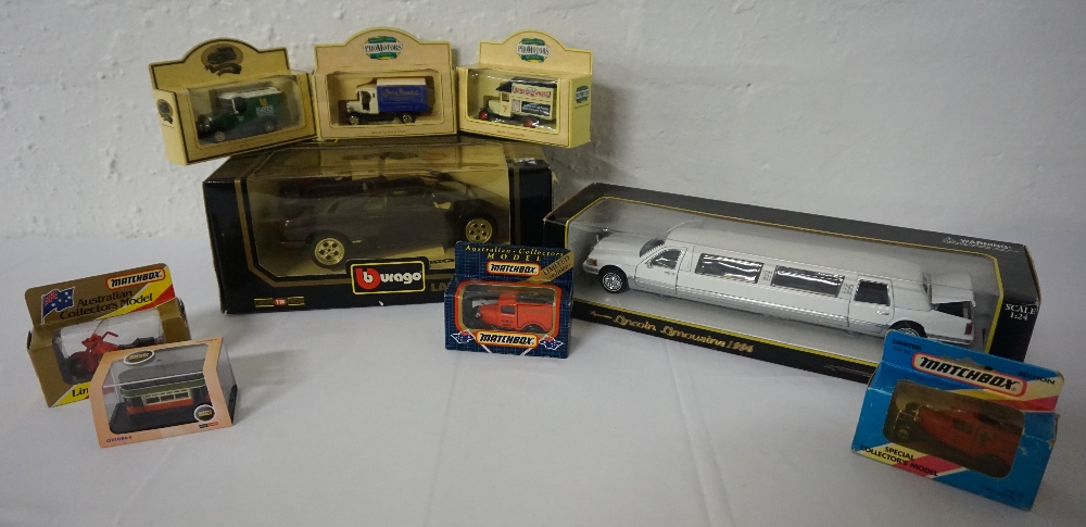 COLLECTION OF 'CORGI' MODEL VEHICLES includes Edinburgh and Glasgow Trams,