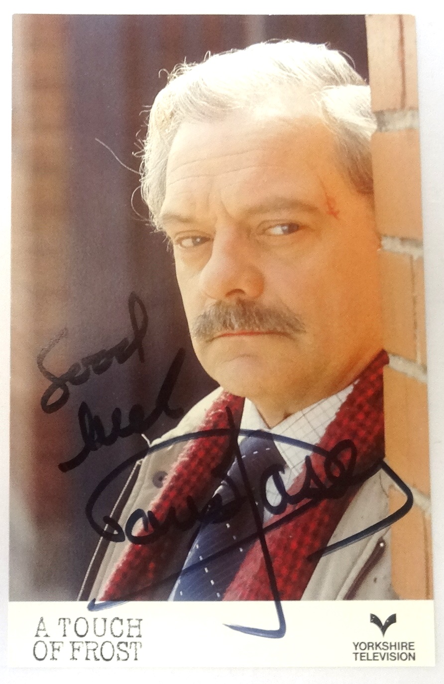 DAVID JASON SIGNED COLOUR PHOTOGRAPHIC PRINT from his role as Detective Jack Frost in the