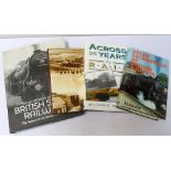 SMALL COLLECTION OF RAILWAY RELATED BOOKS titles include 'Steam Locomotives of British Railways' H.