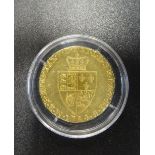 GEORGE III GOLD GUINEA COIN dated 1789,