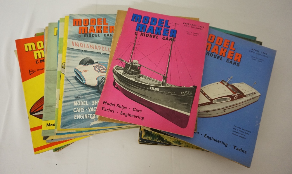 COLLECTION OF 1960s MODELLING MAGAZINES includes Meccano, Model Maker & Model Cars (& Model Boats),