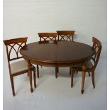 CHERRY WOOD DINING ROOM SUITE