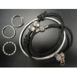 SELECTION OF PANDORA JEWELLERY