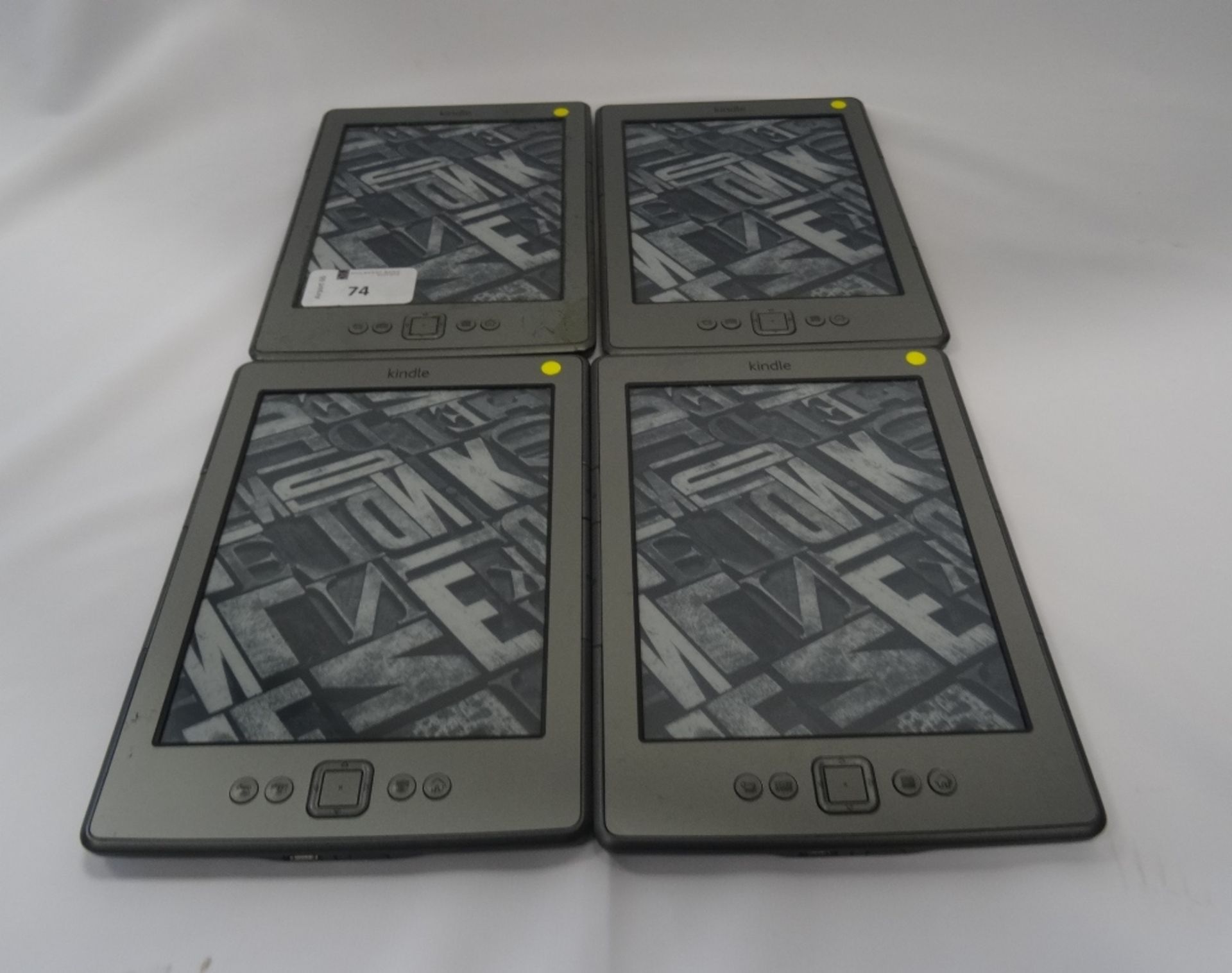 FOUR KINDLE 4 NO TOUCH SILVER (2011) WIF