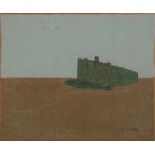 MARTIN BERNON, MODERN SCHOOL Transport Box Oil on canvas 10 x 12inches (25.5 x 30.