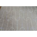 A RECTANGULAR WOOL RUG,