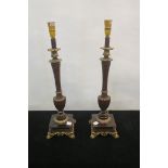 A PAIR OF NEO-CLASSICAL STYLE TABLE LAMPS,