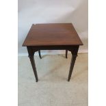 A 19th CENTURY ROSEWOOD OCCASIONAL TABLE,