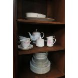 A FORTY FOUR PIECE NORITAKE CHINA TEASET,