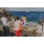 STEPHEN CULLEN Sandycove Oil on canvas Signed lower right 38cm (h) x 45cm (w)