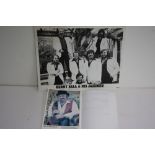 Kenny Ball and His Jazzmen signed picture plus signed Mr Acker Bilk photograph