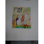 John Bellamy, Scottish Soiree, Hand coloured etching, Limited Edition 1/15, impressed Edinburgh