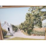 Alan Kay, A view from Maughold, Oil on board, Signed label verso, 15 x 18 ins..