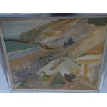 Ian Simpson, Tregardock, Oil on board, Signed, see label verso, 30 x 36 ins..