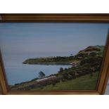Alan Kay, Port Lewaigue, Oil on canvas, Signed, 16 x 22 ins..