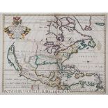 Edward Wells, "A New Map of North America Shewing its Principal Divisions, Chief Cities, Townes,