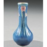 Newcomb College Art Pottery Diminutive Bottle Vase, 1928, decorated by Anna Frances Simpson with