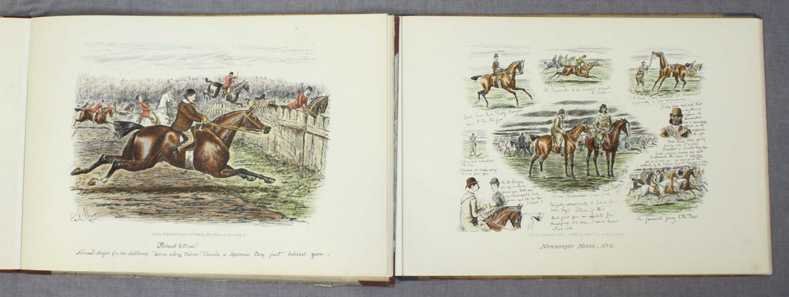 Mason, Finch, Humours of the Hunting Field 1886 and Tit Bits of The Turf 1887. Published by Messrs - Bild 3 aus 3