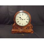 A Victorian walnut bracket clock by Barraud & Lund, The Cornhill, London, with an eight-day twin-