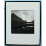 Fay Godwin, 1931-2005, 'Buchaille Etive Beag, Glencoe '81', black and white photograph, signed and