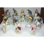 SECTION 30. A collection of fourteen ceramic bells by Brian Hargreaves for Franklin Mint, each