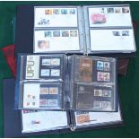 An album of fifty-four packs of ERII Decimal Royal Mail Mint Stamps, together with approximately 400
