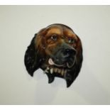 A Beswick pottery wall plaque modelled as a Red Setter's head, No.668.