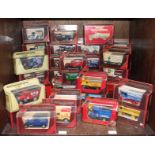 A collection of thirty-eight assorted boxed Matchbox 'Models of Yesteryear' model vans including a