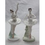 Two limited edition Coalport bone china figurines from the Royal Academy of Dancing collection, '
