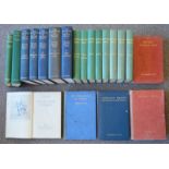 Natural History books including Witherby, Jourdain, Ticehurst and Tucker - The Handbook of British