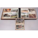 An early 20th century collection of Chinese colour printed postcards, figural and topographical,
