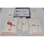 Thirteen 'The Fleet' journals c.1930's etc. together with a 1935 Review of the Fleet and list of