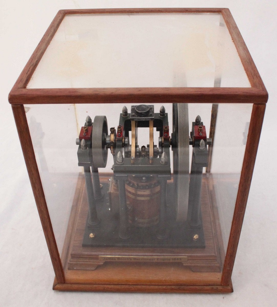 A well engineered model of the James Booth rectilinear steam engine, based on the 1843 original - Image 3 of 3