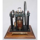 A well engineered model of the James Booth rectilinear steam engine, based on the 1843 original