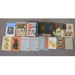 A collection of mostly 1940/50s miscellaneous books and booklets including magic and conjuring,