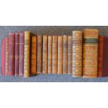 The works of Alexander Pope, Esq. eight volumes complete, London, 1777, full-calf leather,