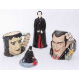 Two Royal Doulton character jugs - 'Frankenstein's Monster', D7052 (with certificate) and 'Count