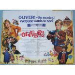 Two assorted British Quad film posters comprising of Oliver! (1968) and Paint Your Wagon (1969) Both