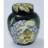 A Moorcroft for B&W Thornton 'Shakespeare' pottery Ginger Jar & Cover decorated in the 'Cymbeline'