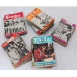 A collection of approximately 75 'Elvis Monthly' magazines, together with a small collection of