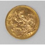 A 22ct gold full sovereign, dated 1903