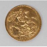 A 22ct gold full sovereign, dated 1902