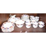 SECTION 45. A Tuscan China 'Japan' pattern tea set comprising 8 cups, 10 saucers 10 side plates, two