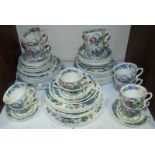 SECTION 10. A Masons 'Strathmore' pattern part dinner and tea service of approx. 62 pieces including