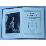 A large bound volume of Sphere illustrated magazines, Jan 27th to June 30th 1900,