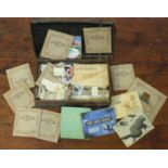 A large collection of assorted cigarette cards including examples by John Player & Sons and Wills'