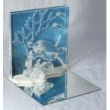 A Swarovski crystal plaque 'Eternity' the second piece of the trilogy 'Wonders of the Sea', 2006,